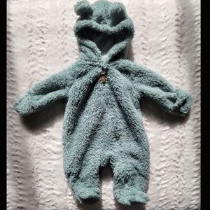 Carter's teal newborn bear suits